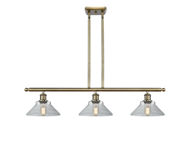 Linear/Island 3 Light Bar by Innovations ( 405 | 516-3I-AB-G132 Ballston ) 