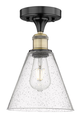 Semi-Flush Mts. Glass Down by Innovations ( 405 | 616-1F-BAB-GBC-84 Edison ) 