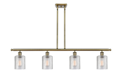Linear/Island 4 Light + by Innovations ( 405 | 516-4I-AB-G112-LED Ballston ) 
