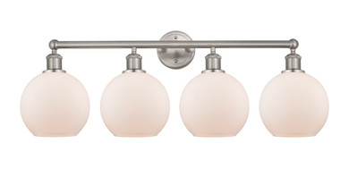 Bathroom Fixtures Four Lights by Innovations ( 405 | 616-4W-SN-G121-8 Edison ) 
