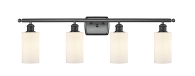 Bathroom Fixtures Four Lights by Innovations ( 405 | 516-4W-BK-G801-LED Ballston ) 