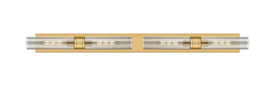 Bathroom Fixtures Cylindrical / Linear by Innovations ( 405 | 617L-4W-BB-G617-11SM Downtown Urban ) 