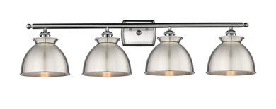 Bathroom Fixtures Four Lights by Innovations ( 405 | 516-4W-SN-M14-SN Ballston ) 