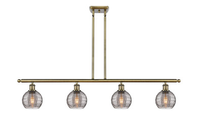 Linear/Island 4 Light + by Innovations ( 405 | 516-4I-AB-G1213-6SM Ballston ) 