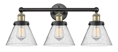 Bathroom Fixtures Three Lights by Innovations ( 405 | 616-3W-BAB-G44 Edison ) 
