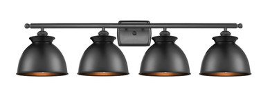 Bathroom Fixtures Four Lights by Innovations ( 405 | 516-4W-BK-M14-BK Ballston ) 