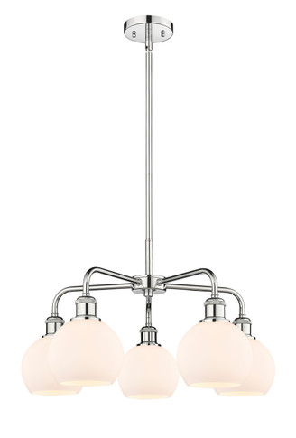 Mid. Chandeliers Glass Down by Innovations ( 405 | 516-5CR-PC-G121-6 Ballston ) 