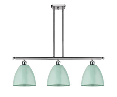 Linear/Island 3 Light Bar by Innovations ( 405 | 516-3I-SN-MBD-9-SF Ballston ) 
