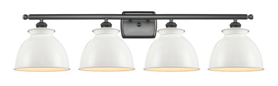 Bathroom Fixtures Four Lights by Innovations ( 405 | 516-4W-BK-M14-W Ballston ) 