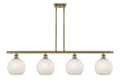 Linear/Island 4 Light + by Innovations ( 405 | 516-4I-AB-G1216-8WM Ballston ) 