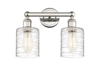 Bathroom Fixtures Two Lights by Innovations ( 405 | 616-2W-PN-G1113 Edison ) 