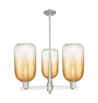 Mid. Chandeliers Glass Up by Innovations ( 405 | 716-3CR-SN-G482-7AM Arcadia ) 