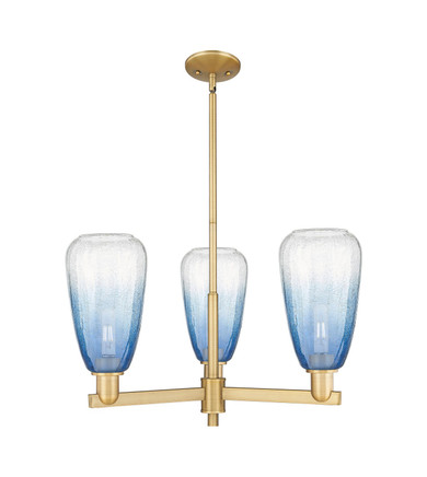 Mid. Chandeliers Glass Up by Innovations ( 405 | 716-3CR-BB-G480-6SB Arcadia ) 