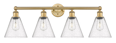 Bathroom Fixtures Four Lights by Innovations ( 405 | 616-4W-BB-GBC-84 Edison ) 
