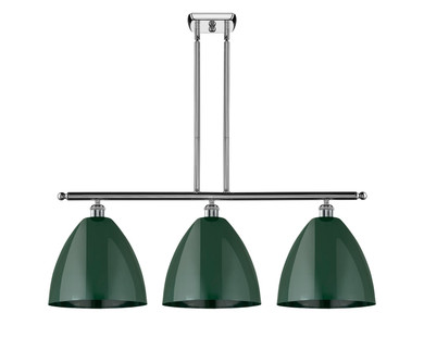 Linear/Island 3 Light Bar by Innovations ( 405 | 516-3I-PC-MBD-12-GR Ballston ) 