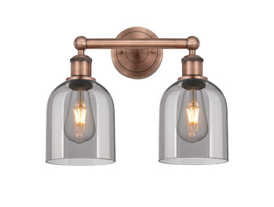 Bathroom Fixtures Two Lights by Innovations ( 405 | 616-2W-AC-G558-6SM Edison ) 