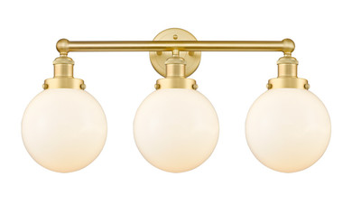 Bathroom Fixtures Three Lights by Innovations ( 405 | 616-3W-SG-G201-8 Edison ) 