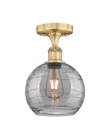 Semi-Flush Mts. Glass Down by Innovations ( 405 | 616-1F-BB-G1213-8SM Edison ) 