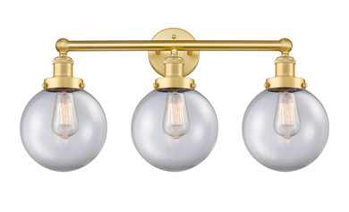 Bathroom Fixtures Three Lights by Innovations ( 405 | 616-3W-SG-G202-8 Edison ) 