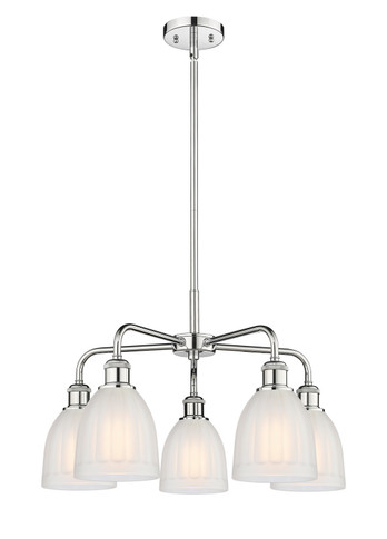 Mid. Chandeliers Glass Down by Innovations ( 405 | 516-5CR-PC-G441 Ballston ) 