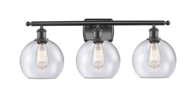 Bathroom Fixtures Three Lights by Innovations ( 405 | 516-3W-OB-G124-8-LED Ballston ) 