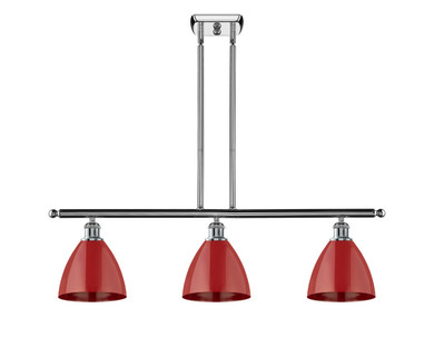 Linear/Island 3 Light Bar by Innovations ( 405 | 516-3I-PC-MBD-75-RD Ballston ) 