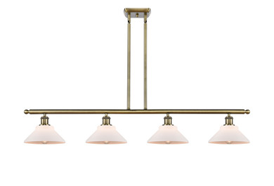 Linear/Island 4 Light + by Innovations ( 405 | 516-4I-AB-G131 Ballston ) 