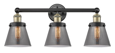Bathroom Fixtures Three Lights by Innovations ( 405 | 616-3W-BAB-G63 Edison ) 