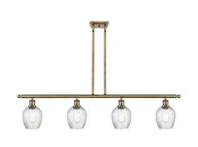 Linear/Island 4 Light + by Innovations ( 405 | 516-4I-AB-G292 Ballston ) 
