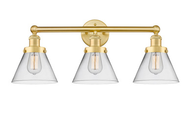Bathroom Fixtures Three Lights by Innovations ( 405 | 616-3W-SG-G42 Edison ) 