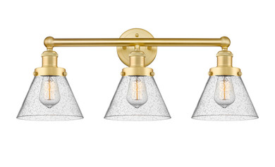 Bathroom Fixtures Three Lights by Innovations ( 405 | 616-3W-SG-G44 Edison ) 