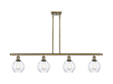 Linear/Island 4 Light + by Innovations ( 405 | 516-4I-AB-G362 Ballston ) 