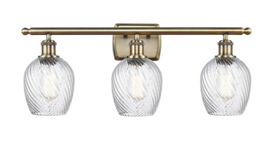 Bathroom Fixtures Three Lights by Innovations ( 405 | 516-3W-AB-G292-LED Ballston ) 