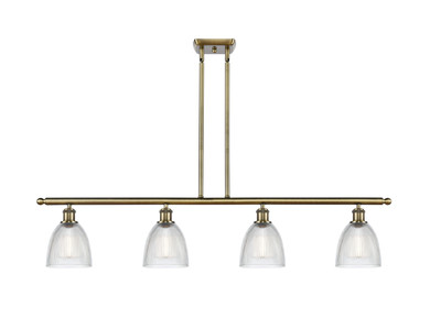 Linear/Island 4 Light + by Innovations ( 405 | 516-4I-AB-G382 Ballston ) 