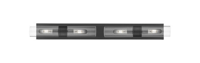 Bathroom Fixtures Cylindrical / Linear by Innovations ( 405 | 617S-4W-BK-G617-8CL Downtown Urban ) 