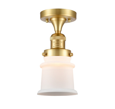 Semi-Flush Mts. Glass Down by Innovations ( 405 | 517-1CH-SG-G181S-LED Franklin Restoration ) 