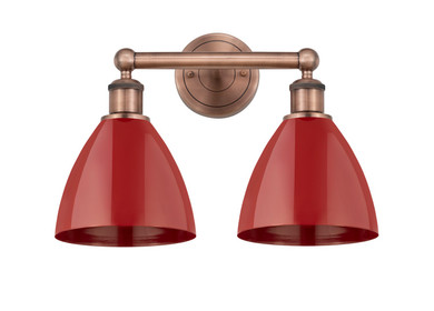 Bathroom Fixtures Two Lights by Innovations ( 405 | 616-2W-AC-MBD-75-RD Edison ) 
