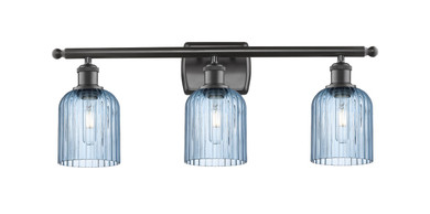 Bathroom Fixtures Three Lights by Innovations ( 405 | 516-3W-OB-G559-5BL Ballston ) 