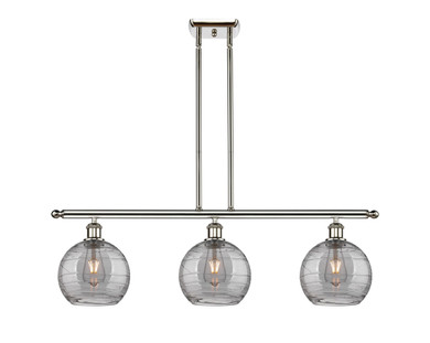 Linear/Island 3 Light Bar by Innovations ( 405 | 516-3I-PN-G1213-8SM Ballston ) 
