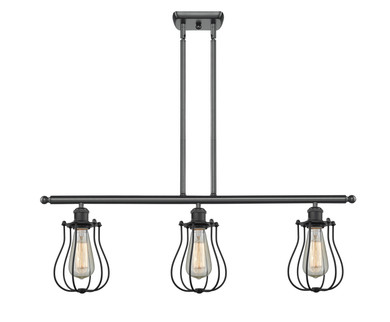 Linear/Island 3 Light Bar by Innovations ( 405 | 516-3I-BK-CE513-BK Ballston ) 