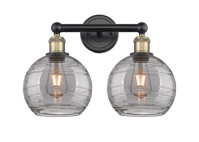 Bathroom Fixtures Two Lights by Innovations ( 405 | 616-2W-BAB-G1213-8SM Edison ) 