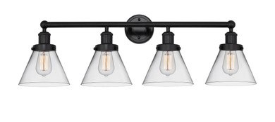 Bathroom Fixtures Four Lights by Innovations ( 405 | 616-4W-BK-G42 Edison ) 
