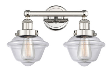Bathroom Fixtures Two Lights by Innovations ( 405 | 616-2W-PN-G532 Edison ) 
