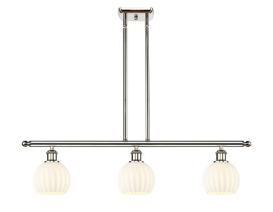 Linear/Island 3 Light Bar by Innovations ( 405 | 516-3I-PN-G1217-6WV Ballston ) 