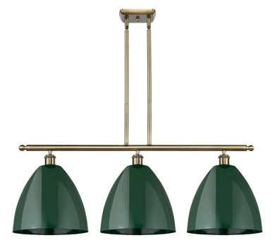 Linear/Island 3 Light Bar by Innovations ( 405 | 516-3I-AB-MBD-12-GR Ballston ) 