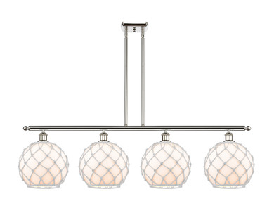 Linear/Island 4 Light + by Innovations ( 405 | 516-4I-PN-G121-10RW Ballston ) 