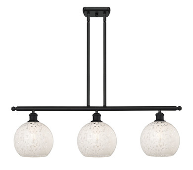Linear/Island 3 Light Bar by Innovations ( 405 | 516-3I-BK-G1216-8WM Ballston ) 
