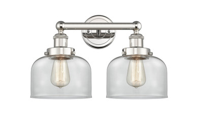 Bathroom Fixtures Two Lights by Innovations ( 405 | 616-2W-PN-G72 Edison ) 