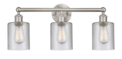 Bathroom Fixtures Three Lights by Innovations ( 405 | 616-3W-SN-G112 Edison ) 