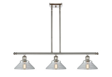 Linear/Island 3 Light Bar by Innovations ( 405 | 516-3I-PN-G132 Ballston ) 